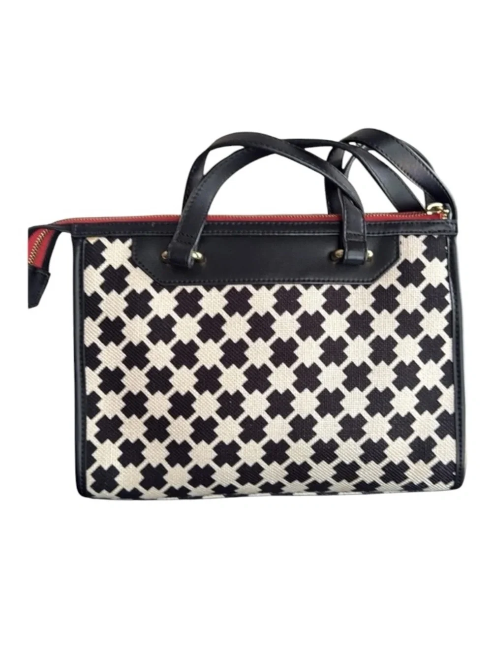 Spartina 449 Ellis Bella Black & White Shoulder Bag